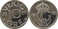 SWEDEN 10 &Ouml;RE 1976 KARL XVI. GUSTAV 1973- UNC 62.37 元  ＋  77.88 元 运费