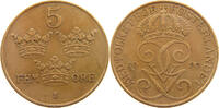 SWEDEN 5 &Ouml;RE 1922 GUSTAV V. (1907-1950) SS 54.57 元  ＋  77.88 元 运费