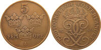 SWEDEN 5 &Ouml;RE 1926 GUSTAV V. (1907-1950) SS 54.57 元  ＋  77.88 元 运费