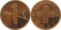 SCHWEIZ 1 RAPPEN 2001 PROOF 54.57 元  ＋  77.88 元 运费
