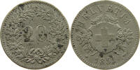 SCHWEIZ 20 RAPPEN 1851 BB FLECKIG SS-VZ 2,728.54 元  ＋  116.86 元 运费