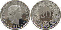SCHWEIZ 20 RAPPEN 1995 PROOF 70.16 元  ＋  77.88 元 运费