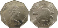 TUVALU 1 DOLLAR ELIZABETH II. (1952-2022) -