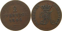 OLDENBURG 2 PFENNIG PAUL FRIEDRICH AUGUST 1829-1853 -