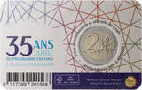Belgien 2 Euro 2022 35 Jahre Erasmus-Programm BU in Coincard