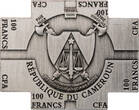 Kamerun 100 Francs CFA 2017 Martin Luther - 500 Jahre Reformation BU (gekapselt)
