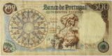 Portugal 500 Escudos 1966 fast GEM UNC, Knickspuren