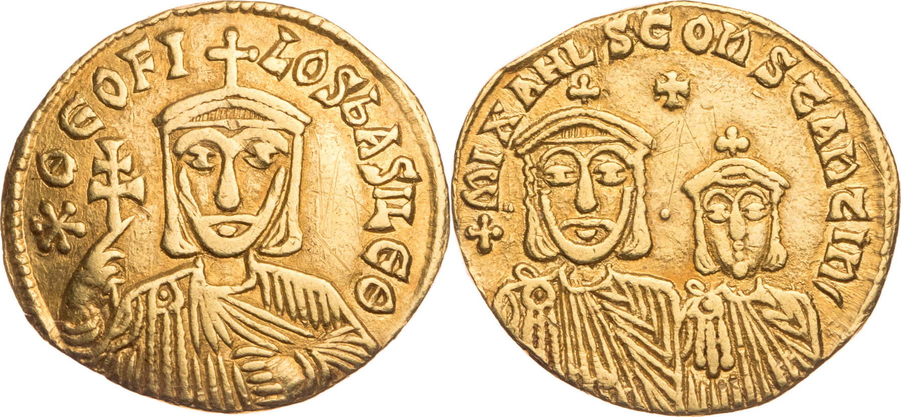 Лев 6 Император Византии монеты