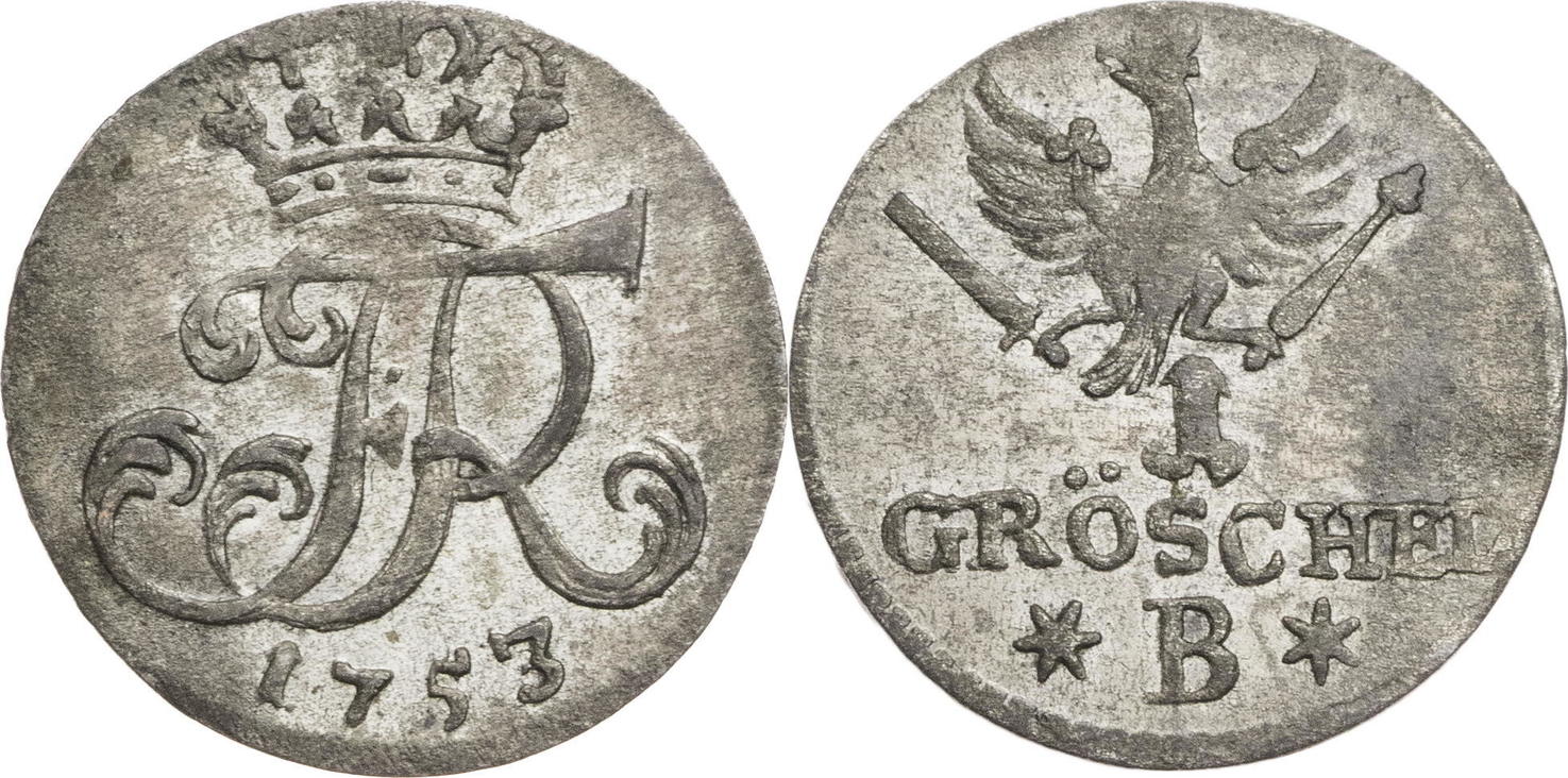 Монеты 1740-186 Фридрих Пруссия