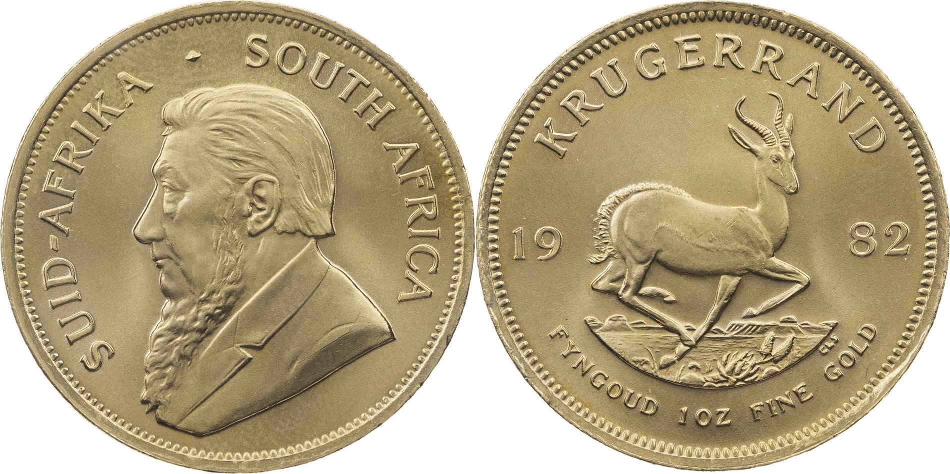 Südafrika Krügerrand 1982 1 Unze Gold UNC | MA-Shops