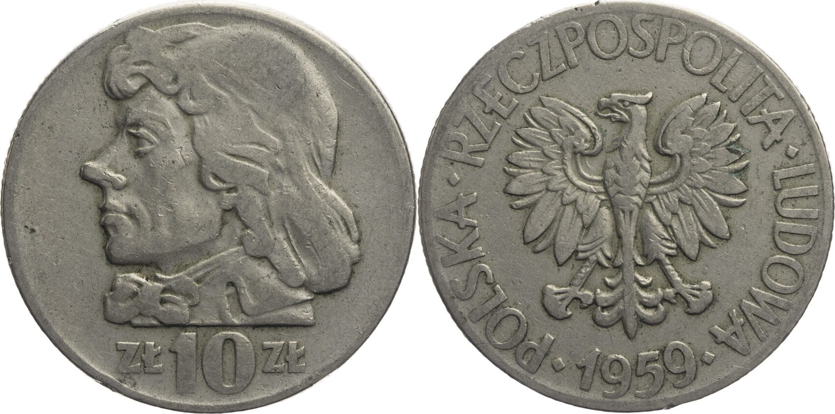 ebay coins for sale 10 zloty 1959 silver