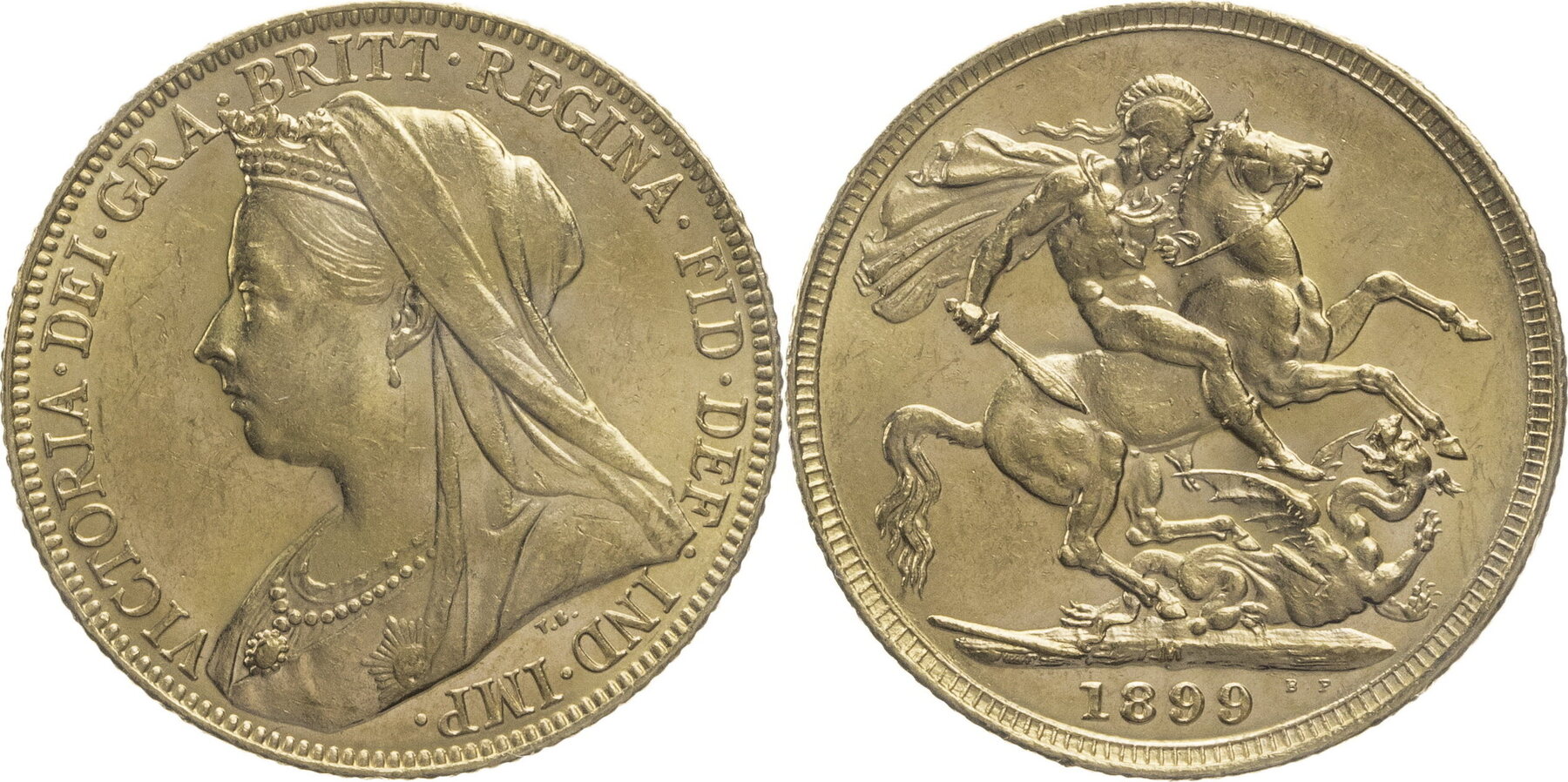 Australien 1 Sovereign 1899 M Victoria (1837-1901) - Kursmünze (1893 ...