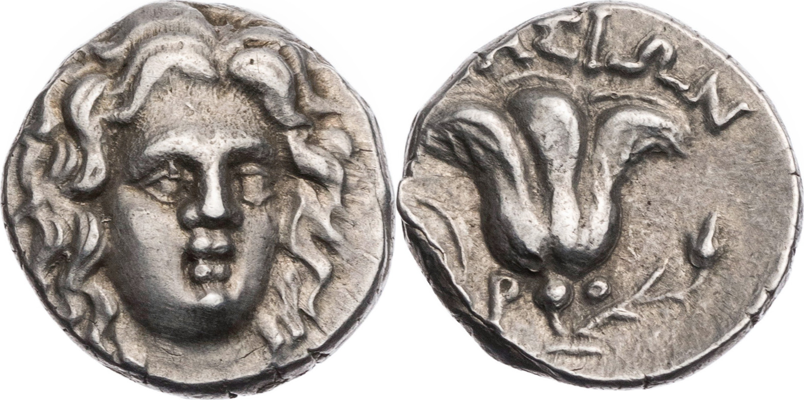 168 171. Antiochus IV Drachme.