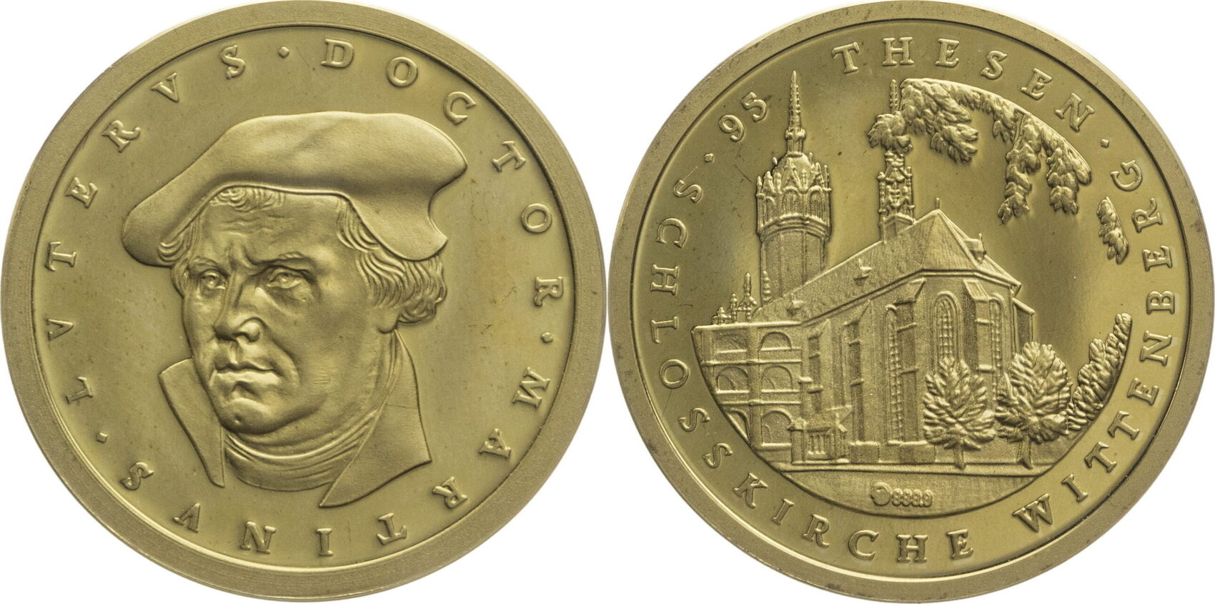 Wittenberg Medaille Luther