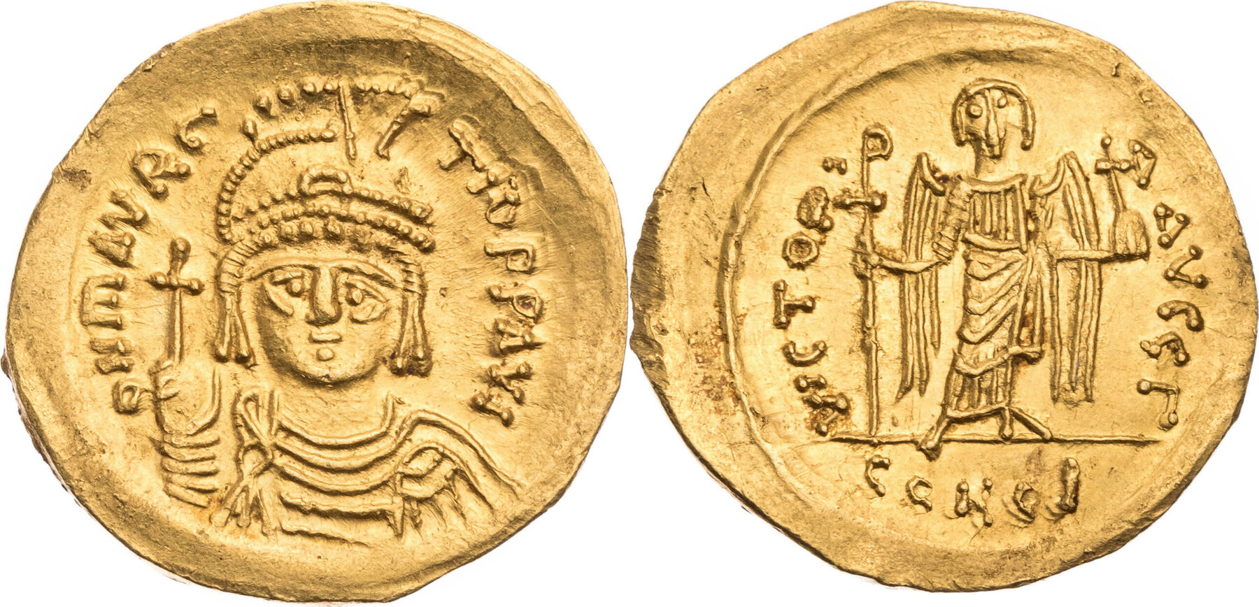 St русская. Justinian i. av Solidus OBXX.