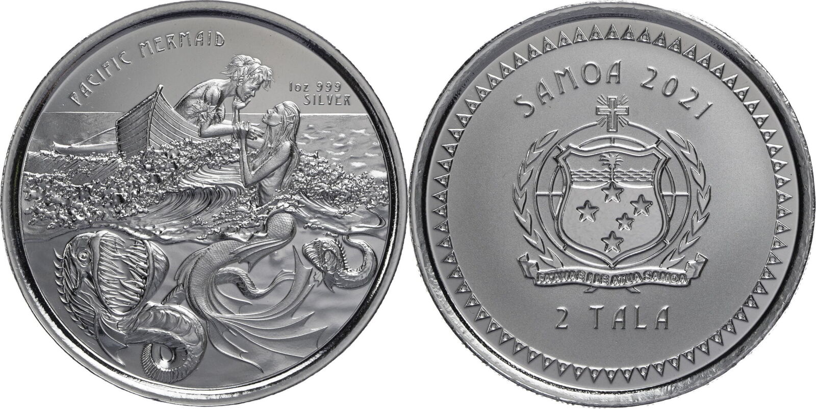 Монета самоа 4 буквы. Calendar Samoa 1 oz Silver Haab 2 Tala.