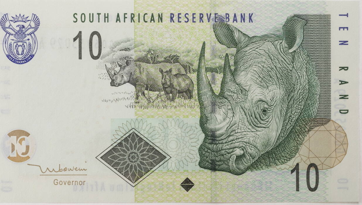 Банкнота ЮАР 10 рандов