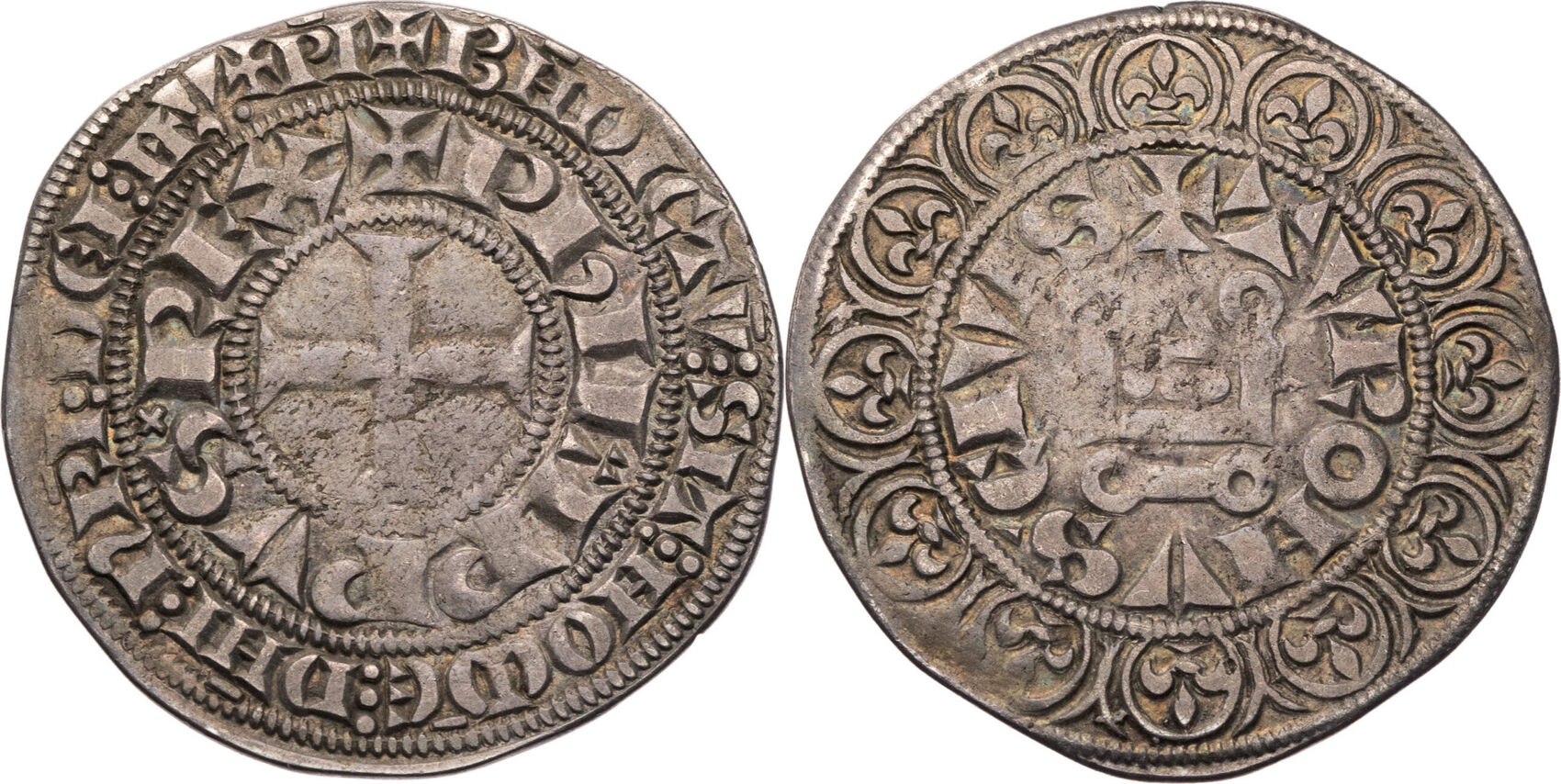 Frankreich Turnose o. J. (12851290) Philipp IV. der Schöne (12851314