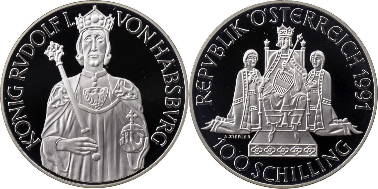 18 X Österreich 100 Schilling Pp 1991 Bis 2001 – HKVZU