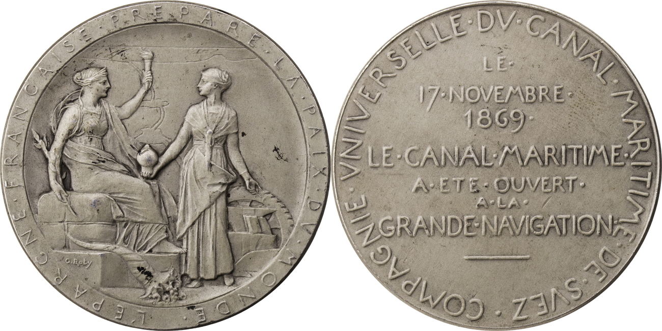 Médaillon Grande Médaille Caisse Des Écoles 15e Arr. Paris 1904 Par Oscar Roty - Bronze