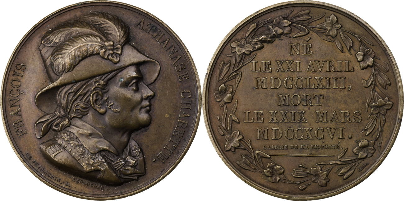 Frankreich Ae Medaille O J Med V F Desboeufs Und D De Puymaurin Auf Francois Athanase Charette Ef Ma Shops