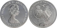 Ascension Island 25 Pence Auf die Hochzeit von Prince Charles und Lady Diana -