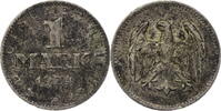 Weimarer Republik 1 Mark Kursmünze -