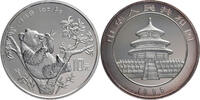 China, Volksrepublik 10 Yuan 1 Oz Silber Panda -