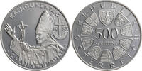 Österreich 500 Schilling Katholikentag - Johannes Paul II. -