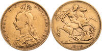 Grossbritannien 1 Sovereign Victoria (1837-1901) - Kursmünze (1887-1892) -