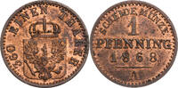 Preussen, Königreich 1 Pfennig Wilhelm I. (1861-1888) - Kursmünze (1861-1873) -