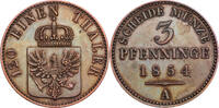 Preussen, Königreich 3 Pfennige Friedrich Wilhelm IV. (1840-1861) - Kursmünze (1846-1860) -