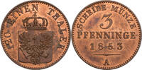 Preussen, Königreich 3 Pfennige Friedrich Wilhelm IV. (1840-1861) - Kursmünze (1846-1860) -