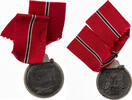 Auszeichnung o.J. (1942-1945) Drittes Reich Winterschlacht im Osten 1941/42 (Ostmedaille) ss
