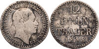 Mecklenburg-Schwerin 1/12 Taler Friedrich Franz II. (1842-1883) -