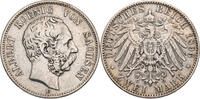 Kaiserreich, Sachsen 2 Mark Albert (1873-1902) - Kursmünze (1891-1902) -