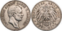 Kaiserreich, Sachsen 5 Mark Friedrich August III. (1904-1918) - Kursmünze (1907-1914) -