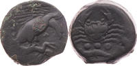  Tetras 425-406 v. Chr. Sizilien Akragas, Adler kröpft Hasen / Krabbe üb... 100,00 EUR  +  7,00 EUR shipping