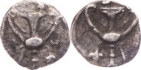 Obol 280-228 - Chr.  Kalabrien Tarent, Kantharos, seltene Variante!  ss, ... 60,00 EUR + 10,00 EUR kargo