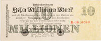 Berlin 10 Millionen Mark Serienbanknote -