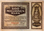 Düren 500000000 Mark Gutschein über Fünfhundert Millionen Mark -