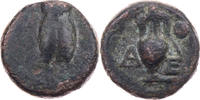  AE-Chalkus 190-183 v. Chr. Attika Athen, Zikade / Amphora, R! ss, tiefg... 120,00 EUR  +  7,00 EUR shipping