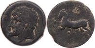 AE 203-148 v. Chr.  Numidien Massinissa oder Micipsa, Kopf mit Lorbeerk ... 70,00 EUR + 10,00 EUR kargo