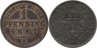 Preussen, Königreich 1 Pfennig -