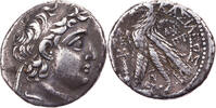 Tetradrachme 129 / Chr.  Seleukiden Demetrios II.  Nikator, Tyros, Kopf ... 280,00 EUR + 7,00 EUR kargo