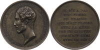 Frankreich Medaille Louis-Philippe I - Auf seinen Tod 1842 -