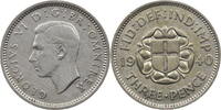 Großbritannien 3 Pence Georg VI. (1936-1952) -