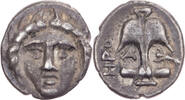 Diobol 410-323 / Chr.  Thrakien Apollonia Pontika, Kopf des Apollon / A ... 85,00 EUR + 10,00 EUR kargo