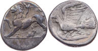 Hemidrachme / Triobol 330-280 v. Chr.  Sikyonien Sikyon, Chimäre / flieg ... 100,00 EUR + 7,00 EUR kargo
