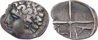 Obol 200-121 - Chr.  Gallien Massalia, Kopf des Apollon / vierspeichige ... 100,00 EUR + 7,00 EUR kargo